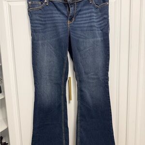 Torrid Dark Blue Flare Jeans